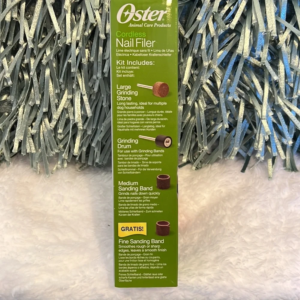 🎉🎉HP🎉🎉Oster Cordless Pet Nail File NWOT